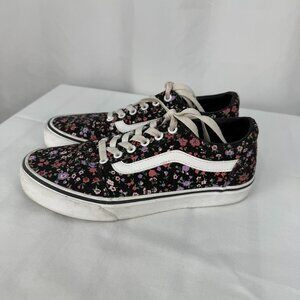 Vans Floral Ward Sneakers in Size 7.5 Women's